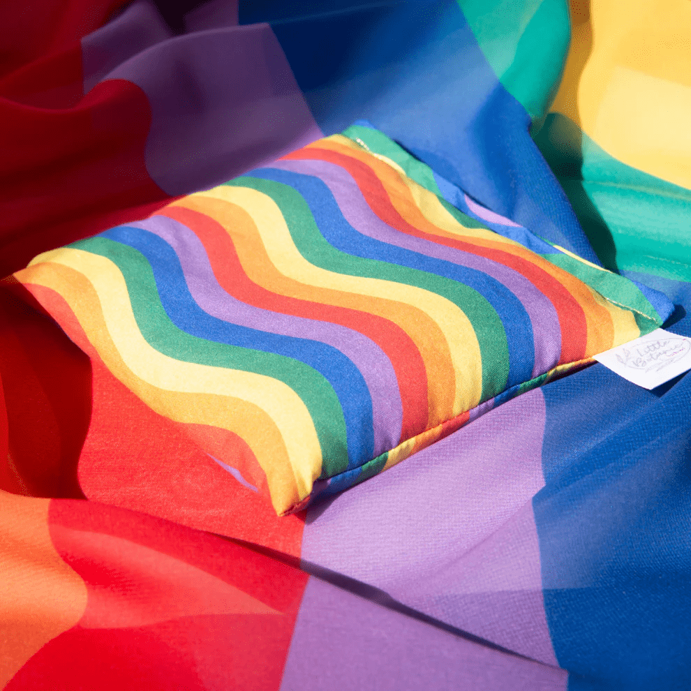 sensorisch pittenzakje los regenboog waves