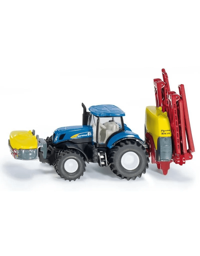 sk1799 new holland tractor met kverneland gewasspuit