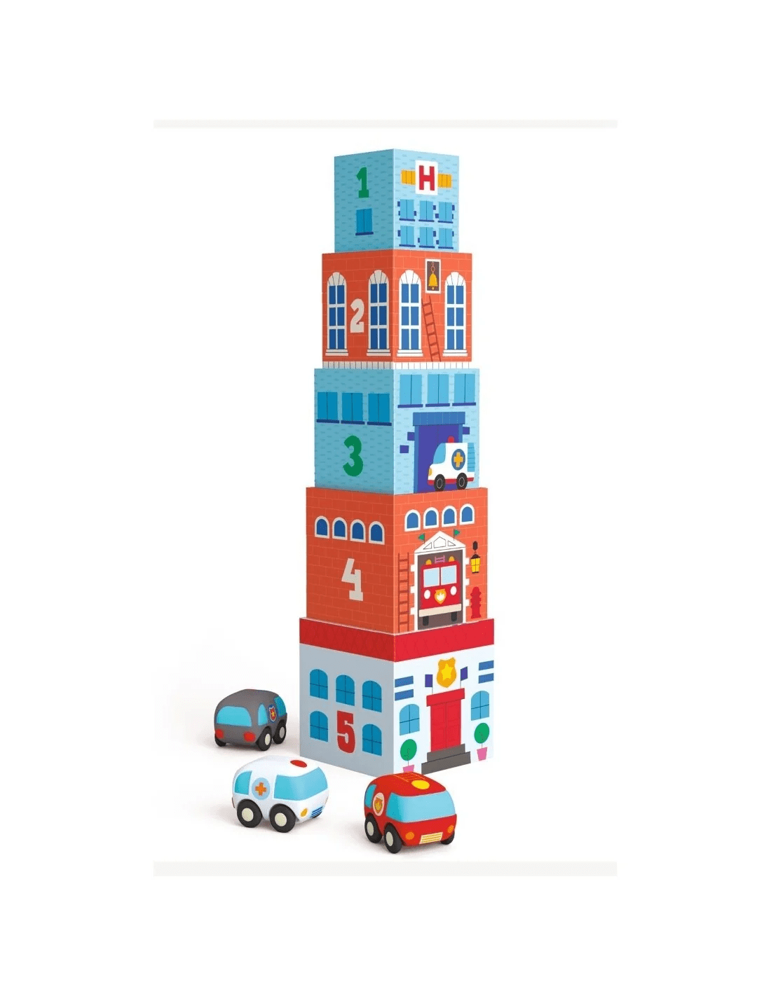 djeco stapelspel topanicar +18m