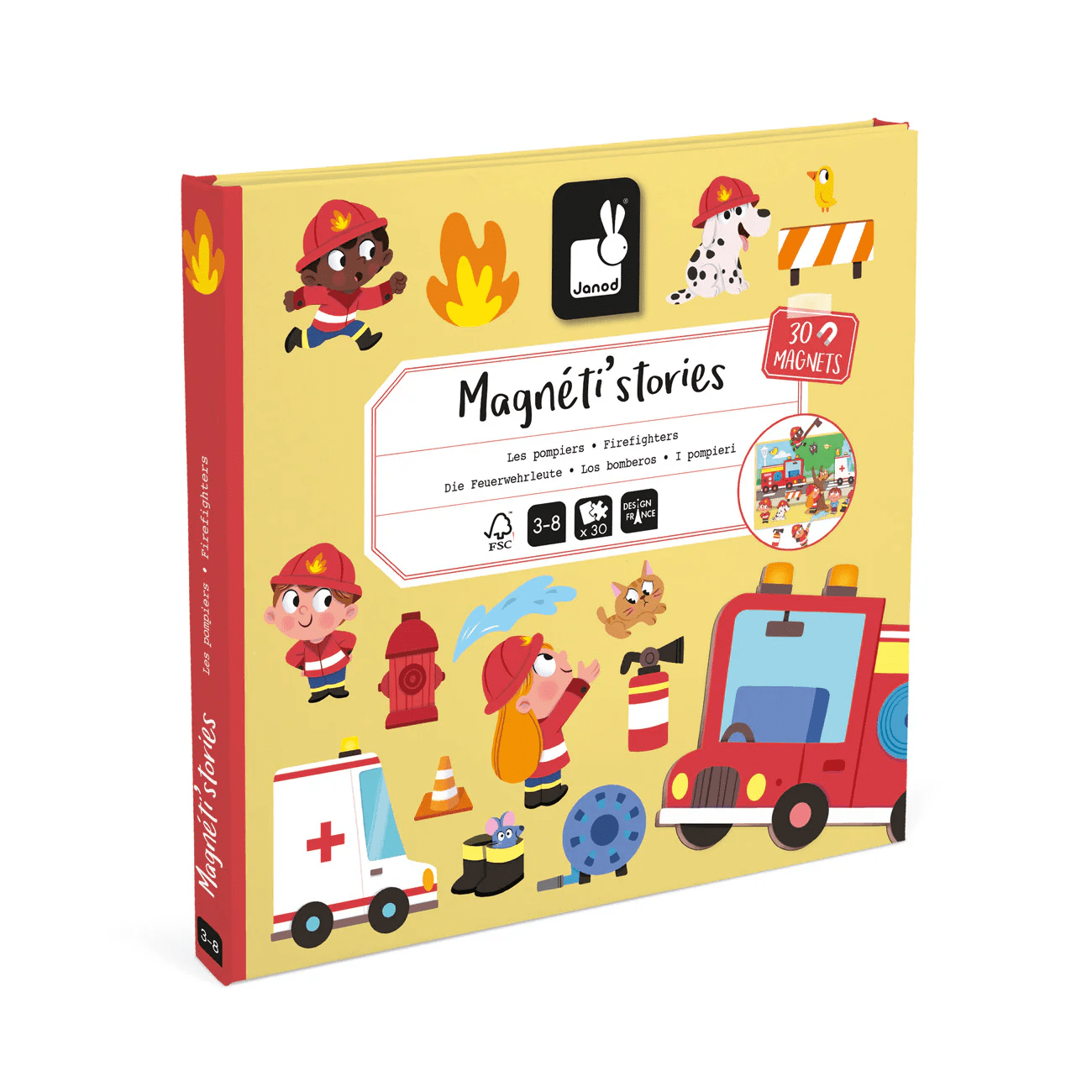 janod – magnetibook – brandweer