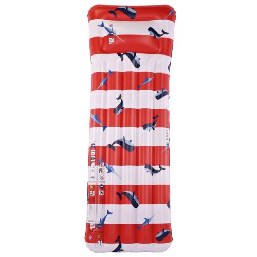 se luxe water luchtbed walvissen