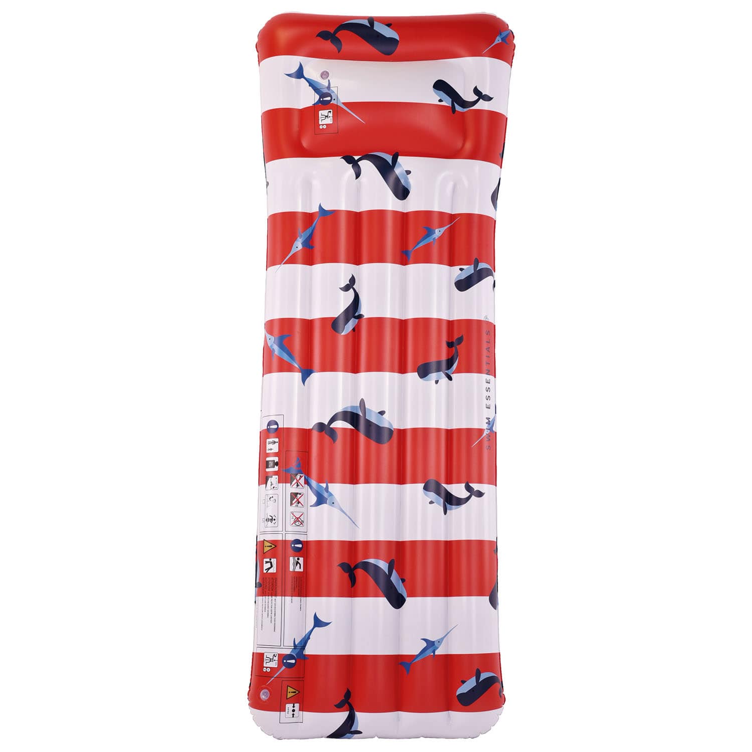 se luxe water luchtbed walvissen