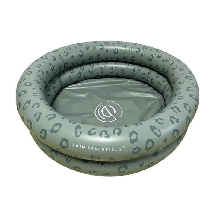 se baby zwembad groen panterprint Ø 60 cm