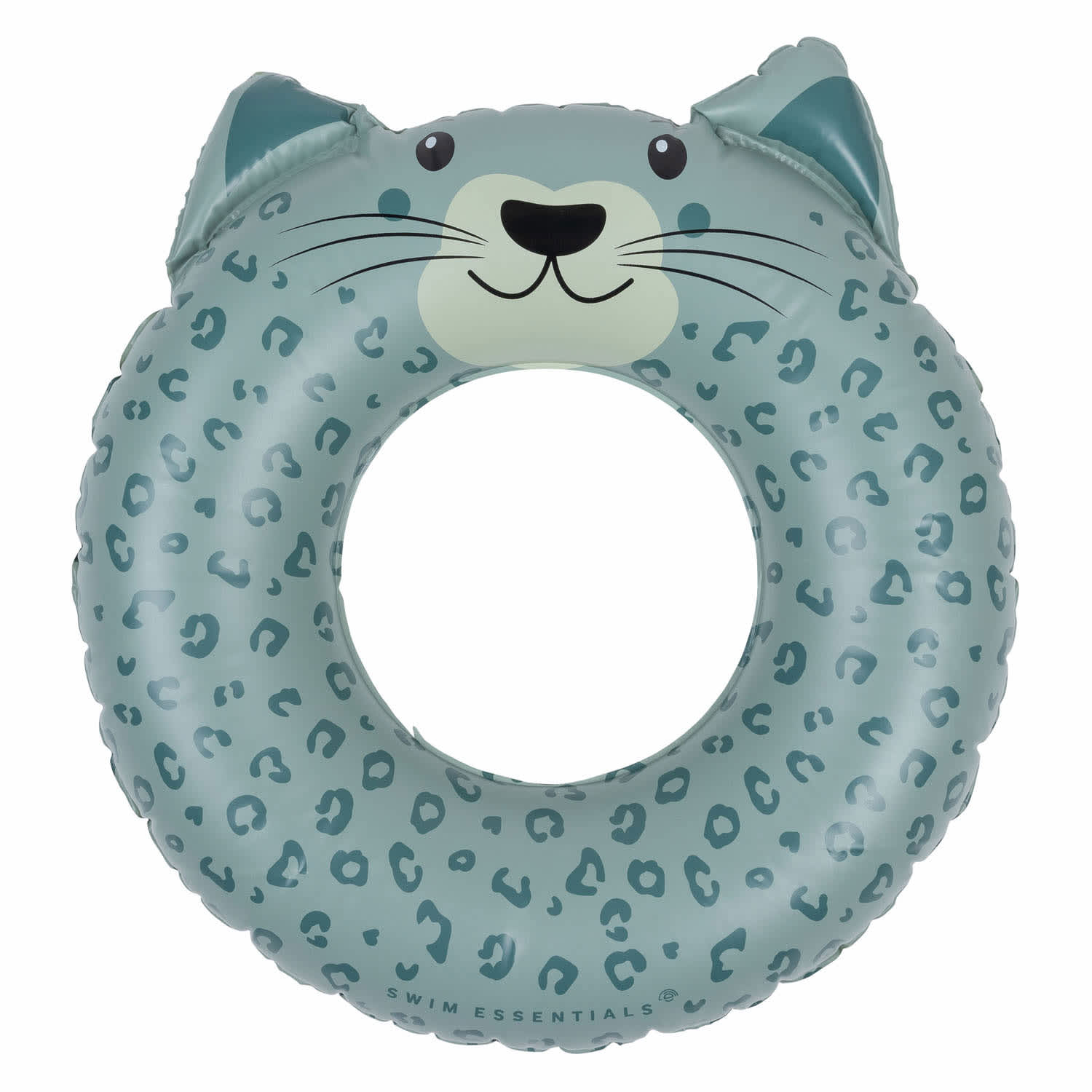 se dier zwemband groen panterprint Ø 55 cm