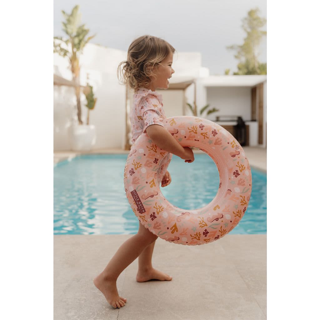 little dutch ocean dreams zwemband roze 50cm