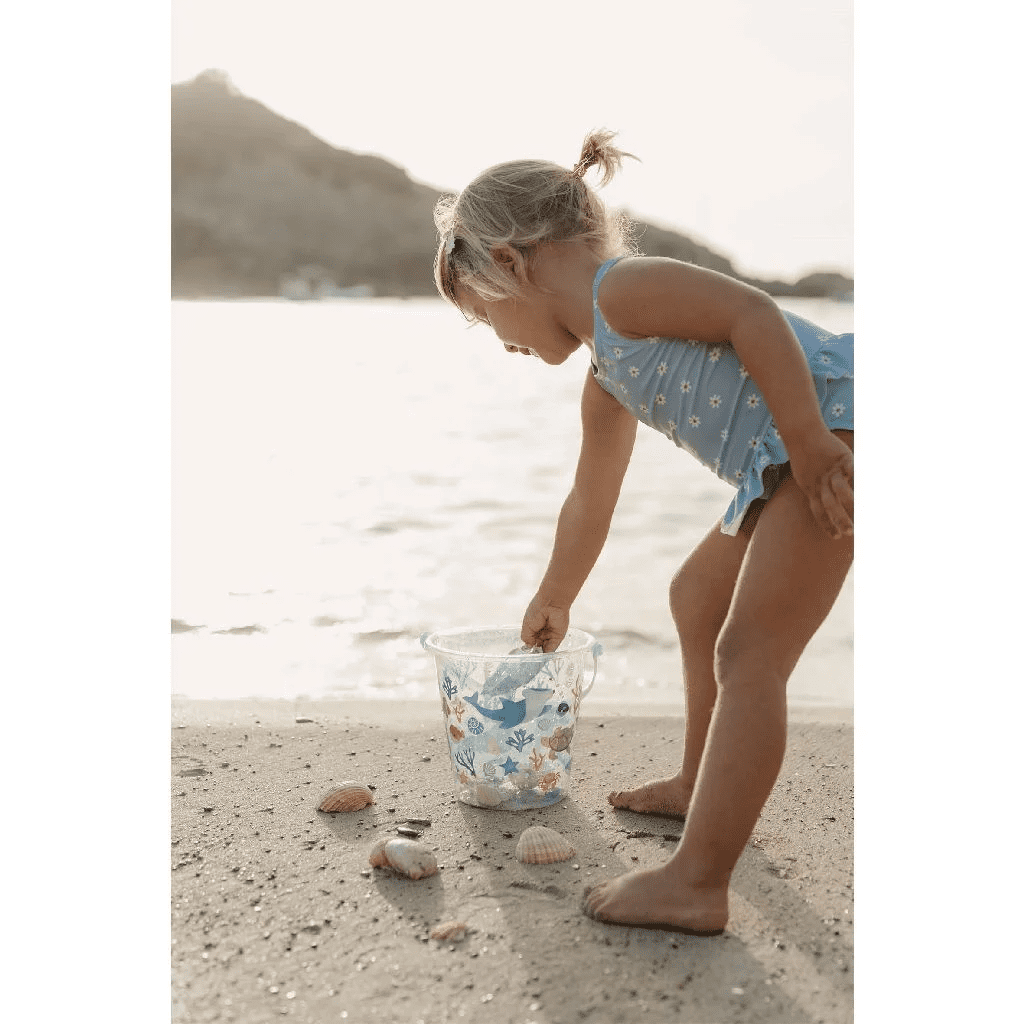 little dutch ocean dreams emmer blauw 19cm