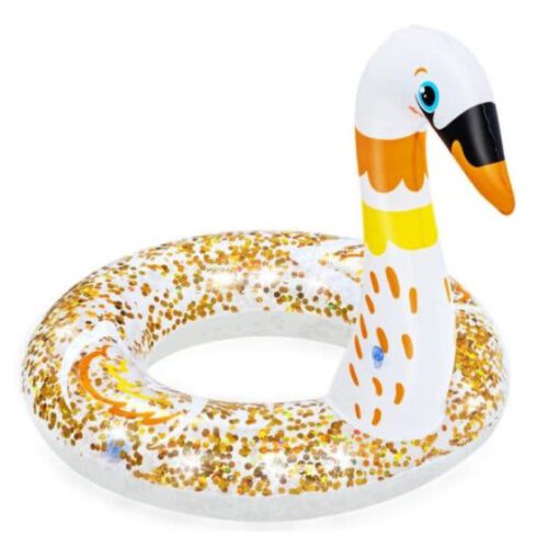 zwemring vogel glitter