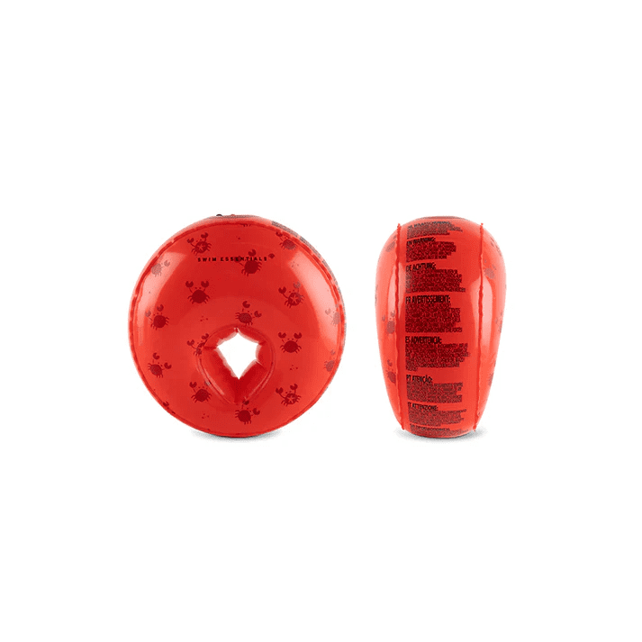 zwembandjes foam rood crabby 1 6 jaar