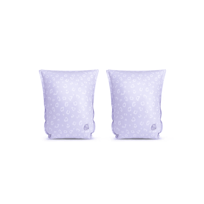 se zwembandjes lila panterprint 2 6 jaar