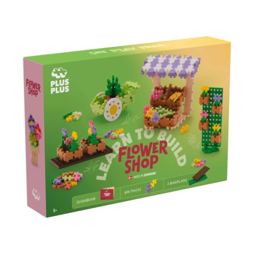 plus plus learn to build flower shop 600pc