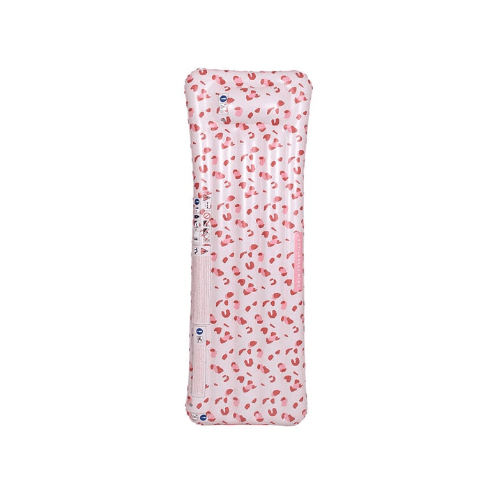 se luxe water luchtbed old pink panterprint