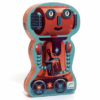 djeco silhouette puzzel bob de robot 36 pcs +4