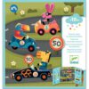 djeco create with stickers cars