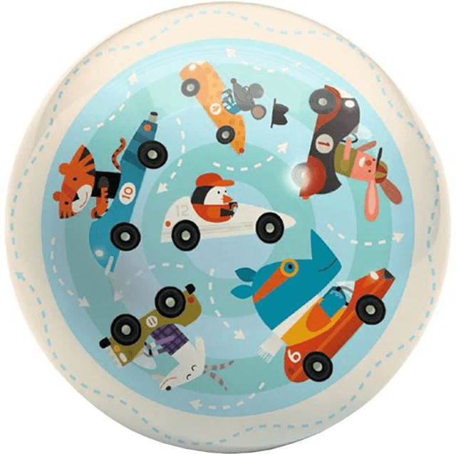 djeco speelbal verkeer 22cm