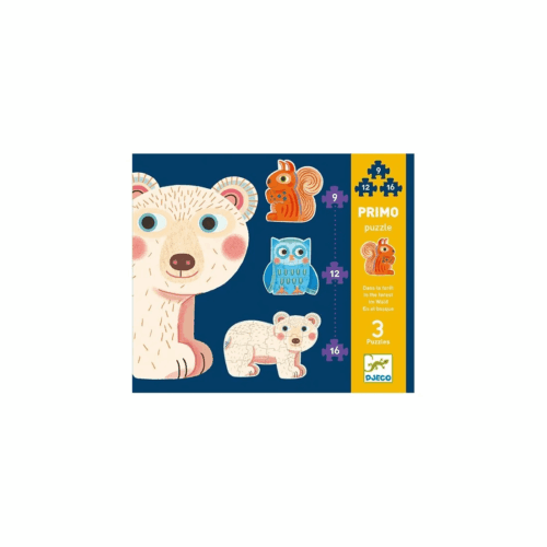 djeco primo puzzels in het bos