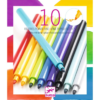 djeco 10 felt tips regenboog