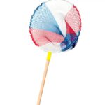 schepnet houten steel 108cm (diameter net 28cm)