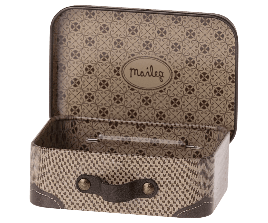 maileg suitcase, micro off white