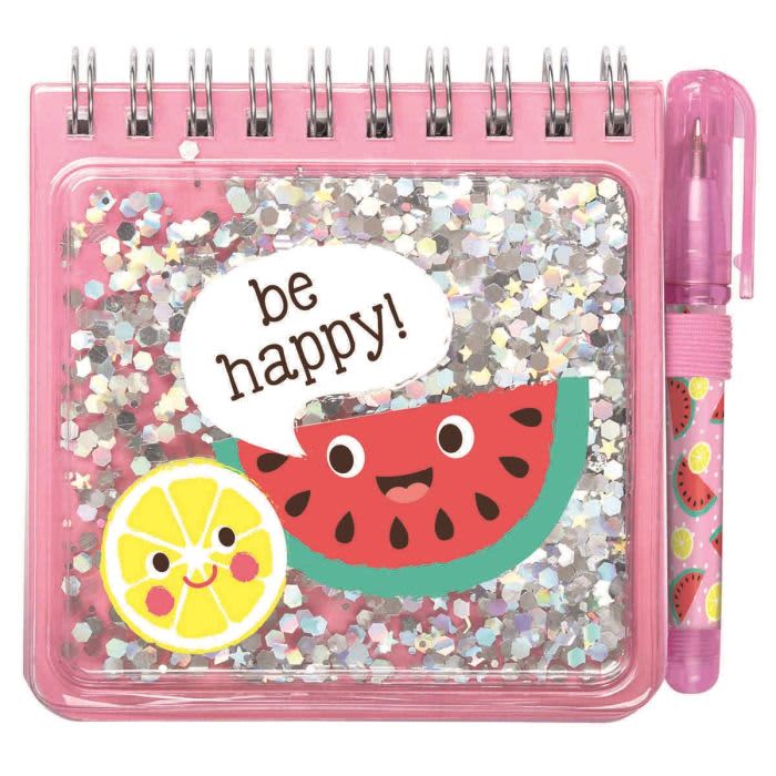 be happy notitieblokje met pen 3 assorti