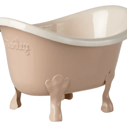 maileg bathtub, mouse rose