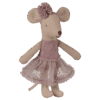 maileg ballerina mouse, little sister heather