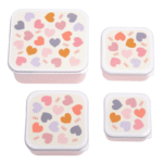 lunch en snack box set – hartjes