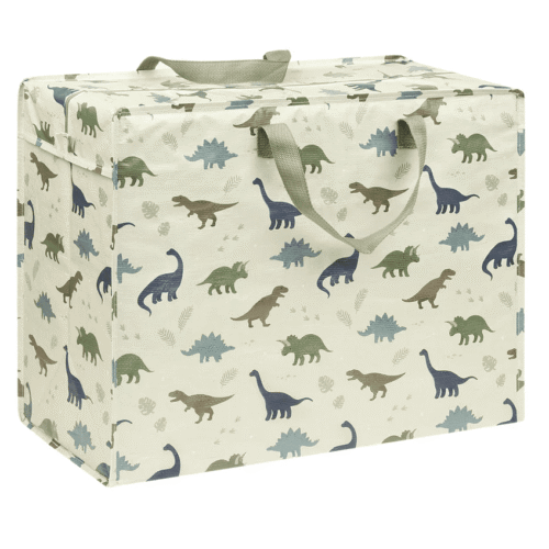 xl opbergtas, jumbo bag dinosaurussen