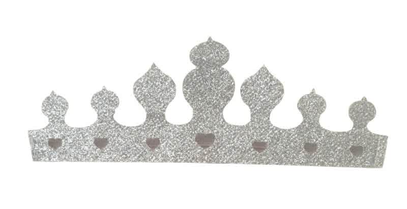accessoireset ballerina's, glitterkroon en toverstaf (38 45cm)
