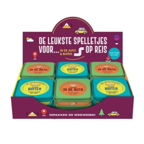 50 spelletjes voor op reis 2 assorti