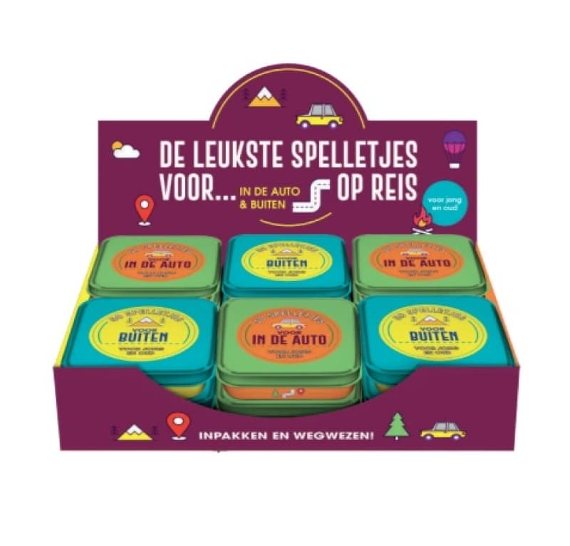 50 spelletjes voor op reis 2 assorti