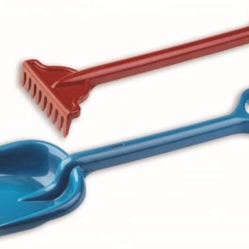schep en hark (recycled plastic) set 2 56cm