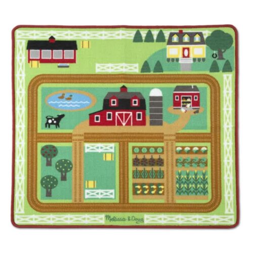 melissa & doug speelkleed boerderij tractor en 3 dieren