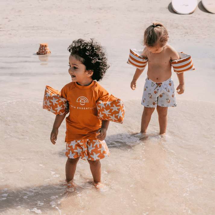 zwembandjes oranje seastar 0 2 jaar