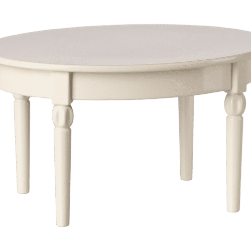 maileg vintage dining table, mouse off white