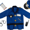 melissa and doug police officer costume 3 6 jaar