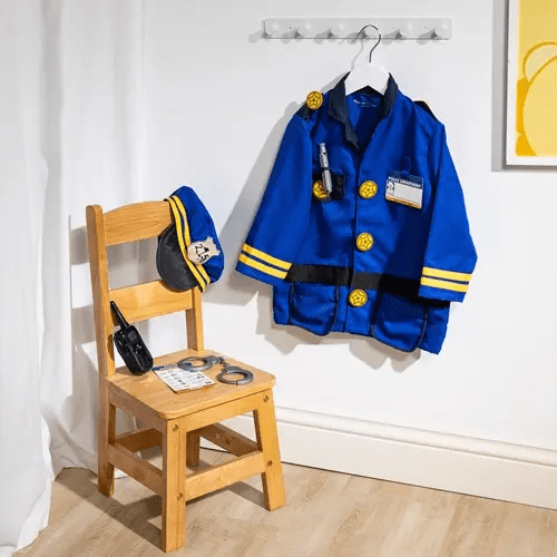 melissa and doug police officer costume 3 6 jaar