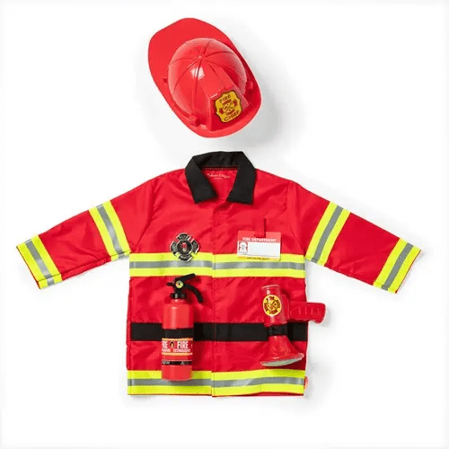 melissa and doug fire chief costume 3 6 jaar