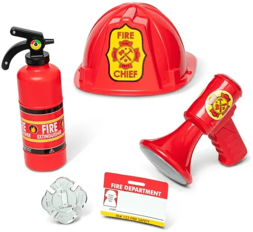 melissa and doug fire chief costume 3 6 jaar