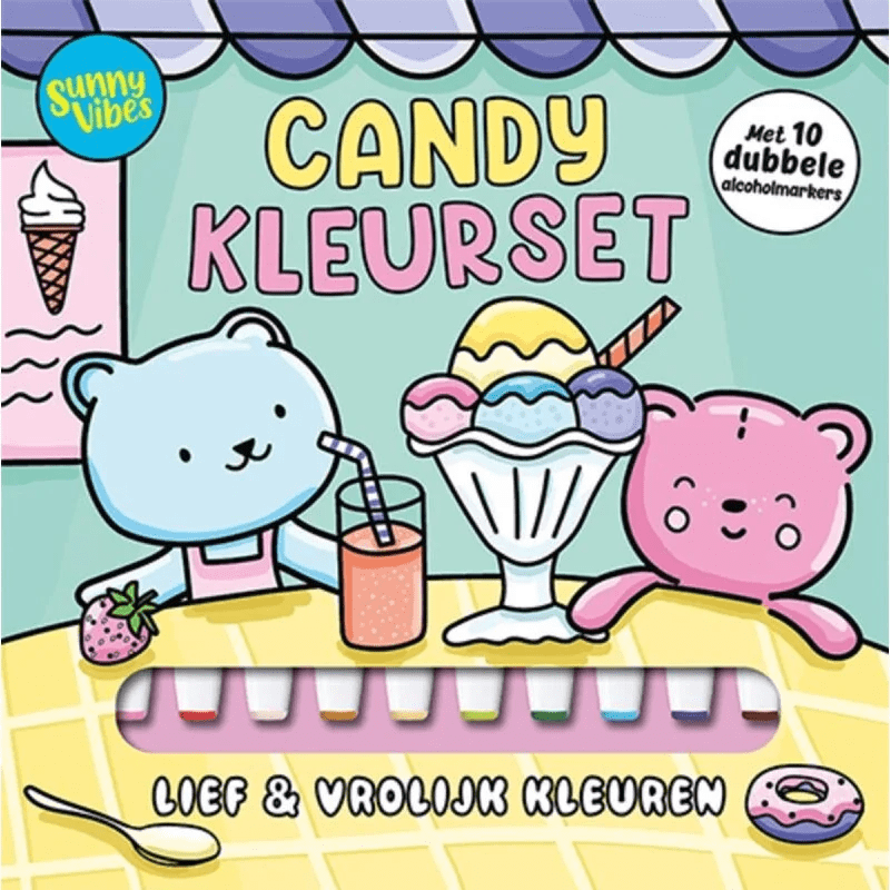 sunny vibes kleurset candy