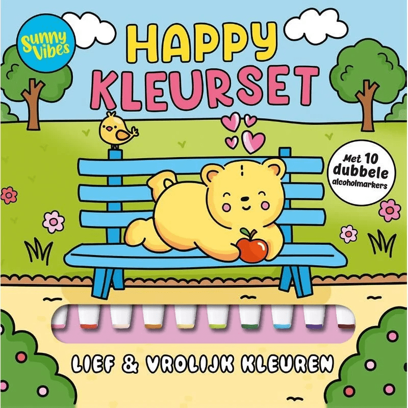 sunny vibes kleurset happy