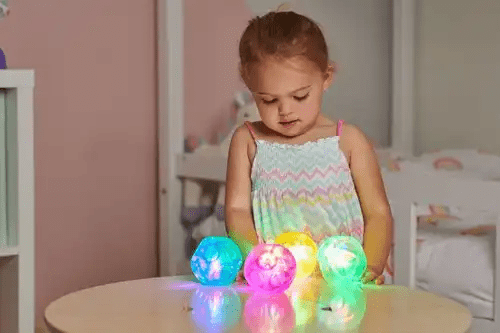 tickit sensorische flitsende ballen 4 stuks