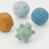 tickit silisoft sensorische ballen (neutrale kleuren) pk4