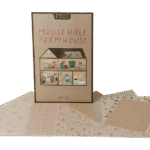 maileg wallpaper mouse hole farmhouse