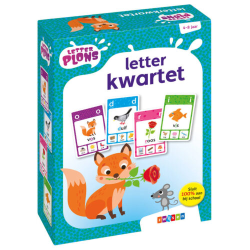 letterplons letterkwartet 4+