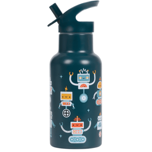 rvs drinkfles robots 350ml