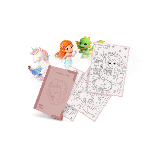 kidywolf navulling kidydraw pad6 er was eens 6+
