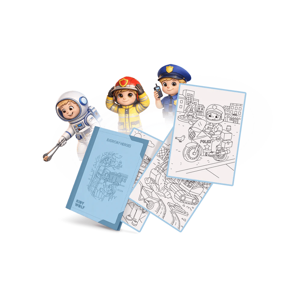 kidywolf navulling kidydraw pad6 alledaagse helden 6+