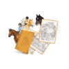 kidywolf navulling kidydraw pad8 paarden 8+