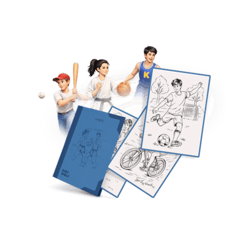 kidywolf navulling kidydraw pad8 sport 8+