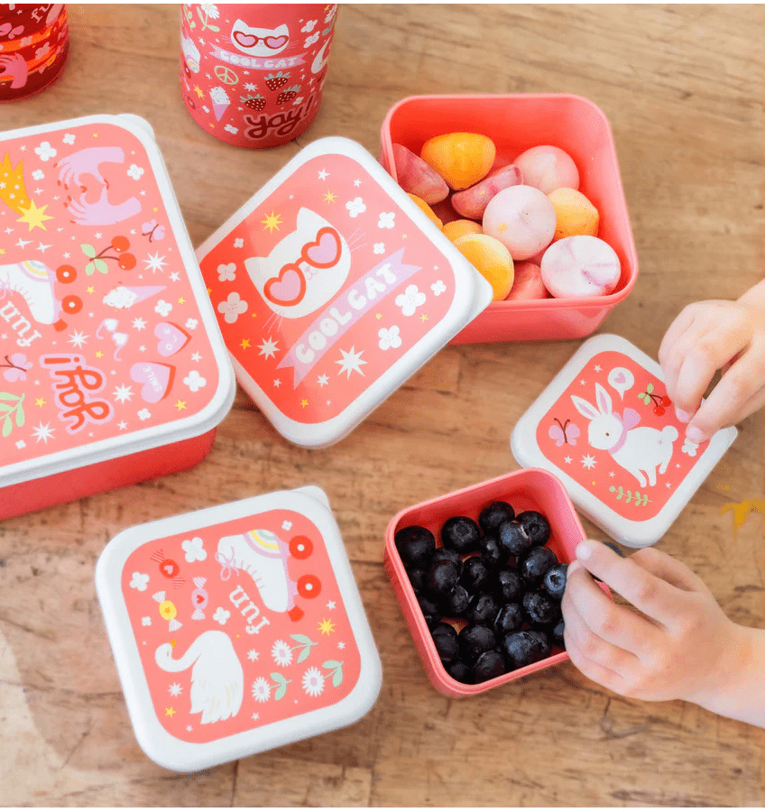 lunch en snack box set – fun